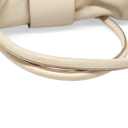 DIOR cream saint germaine leather flap bag