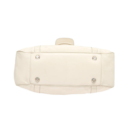 DIOR cream saint germaine leather flap bag