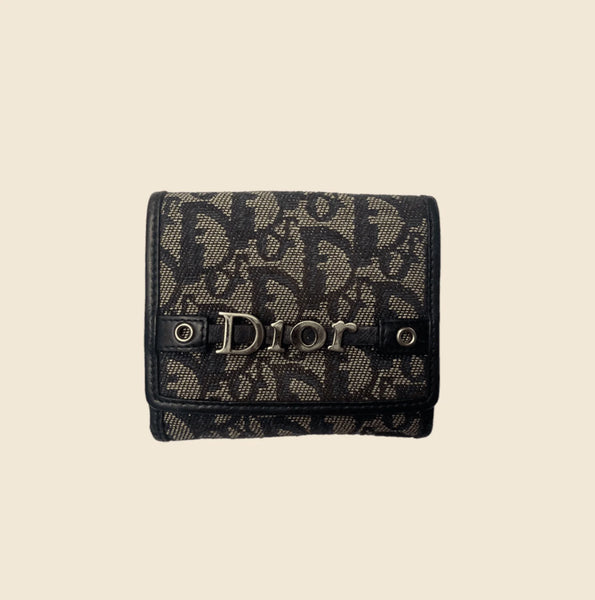 小物 Vintage Dior Trotter Saddle Wallet CED6175D-2EB2-4E8E-B6D3-