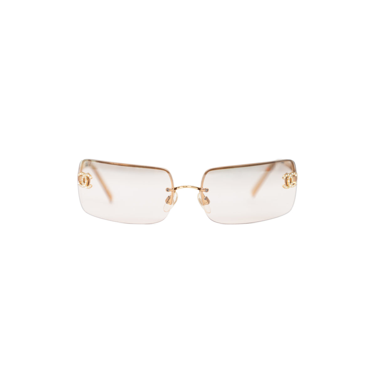CHANEL 4104-b crystal sunglasses