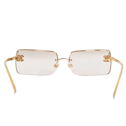 CHANEL 4104-b crystal sunglasses