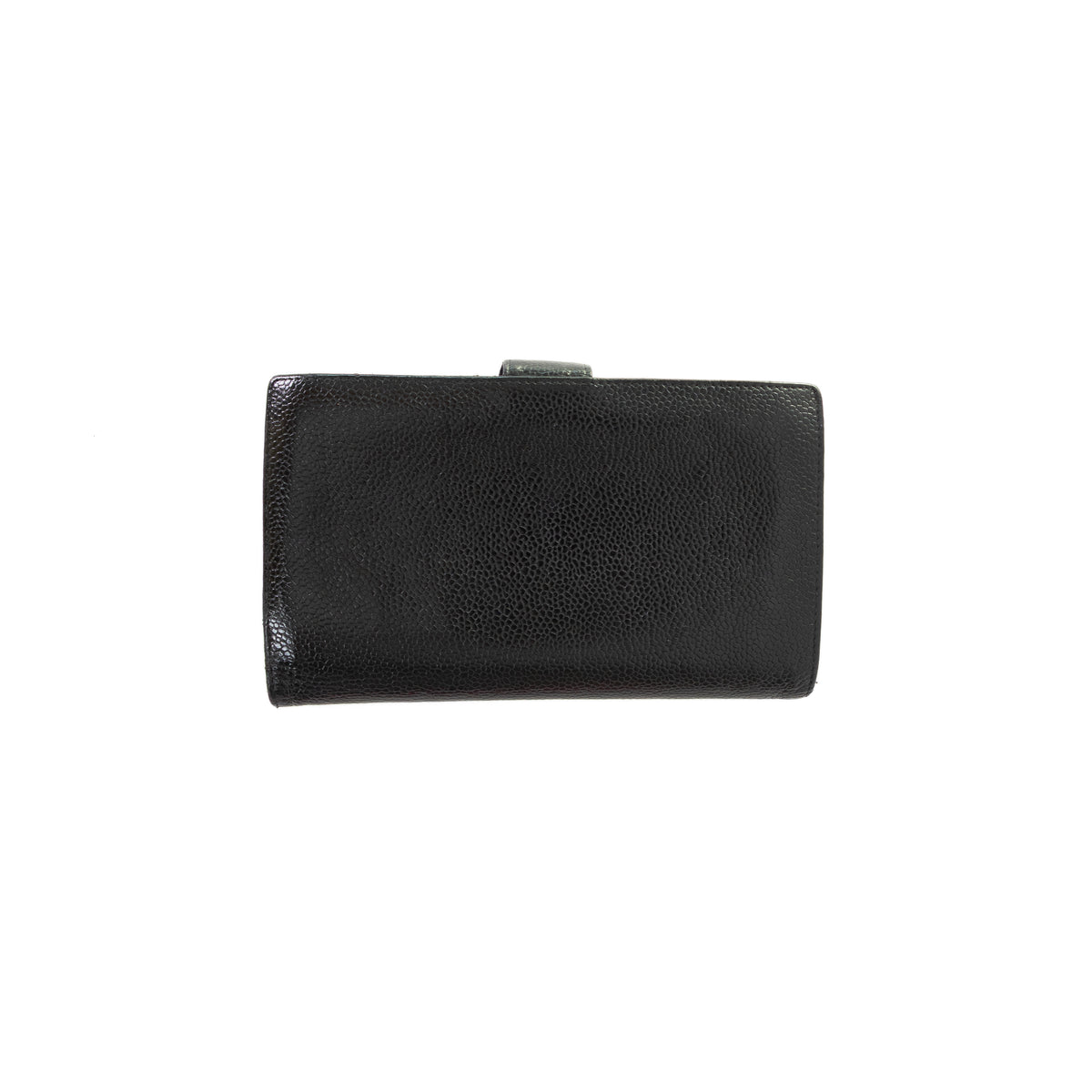 Chanel leather bifold wallet