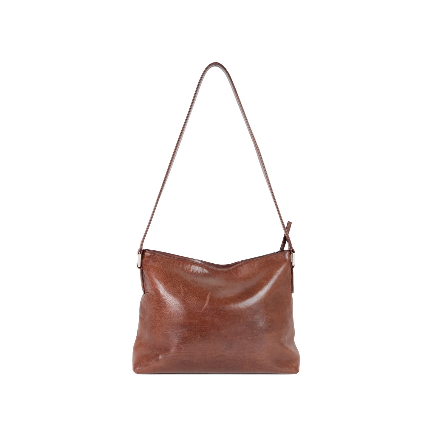 CHANEL brown leather tote