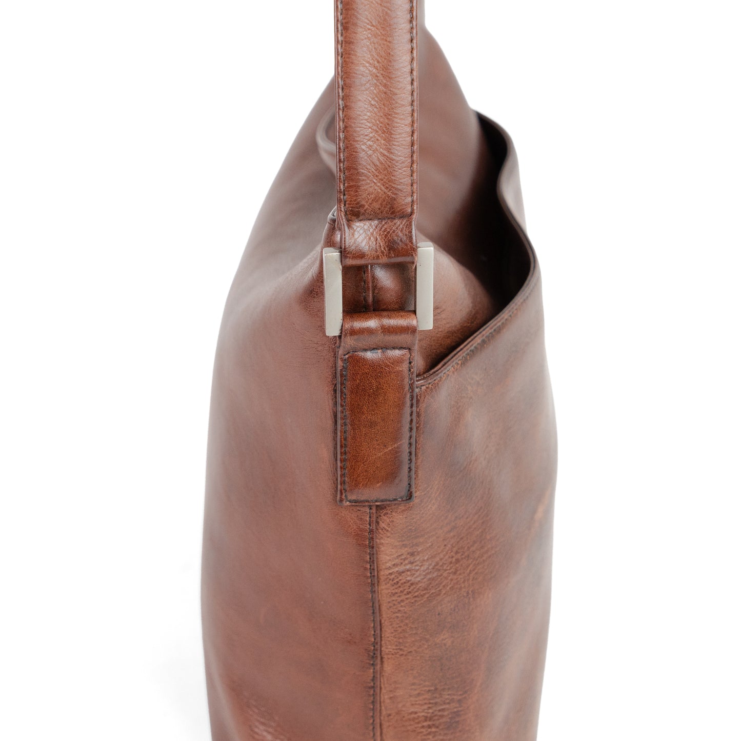 CHANEL brown leather tote