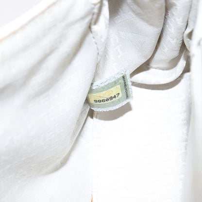 CHANEL cream matelasse lambskin accordion shoulderbag