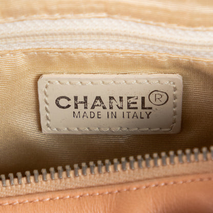 CHANEL chocolate bar barrel bag