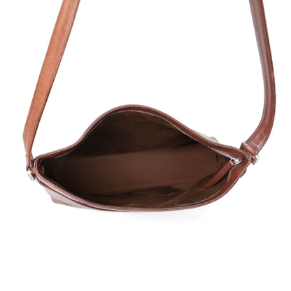 CHANEL brown leather tote