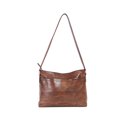 CHANEL brown leather tote