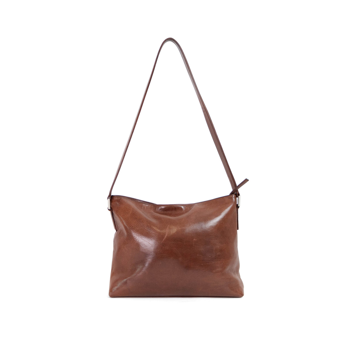 CHANEL brown leather tote