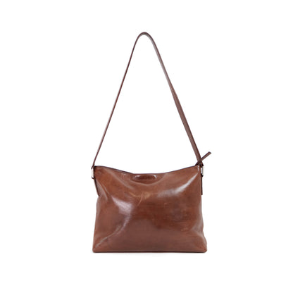 CHANEL brown leather tote