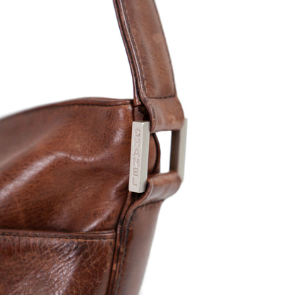 CHANEL brown leather tote