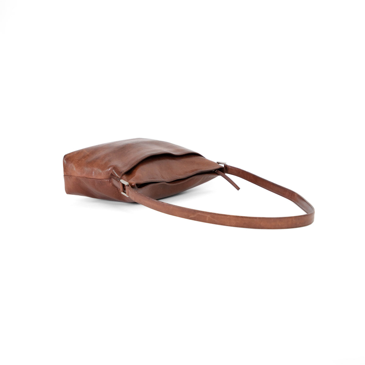 CHANEL brown leather tote
