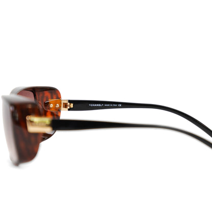 CHANEL 5068 tortoiseshell sunglasses