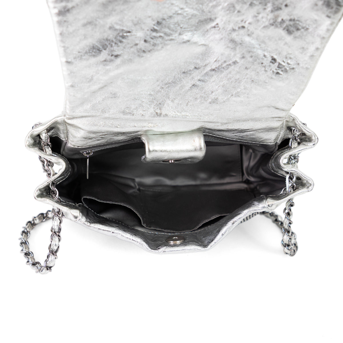 CHANEL hollywood accordion flap bag