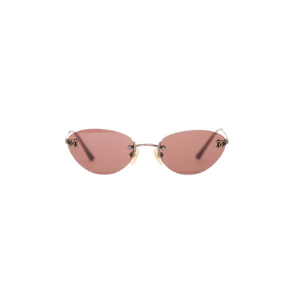 CHANEL 4003 maroon sunglasses