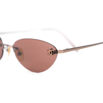 CHANEL 4003 maroon sunglasses