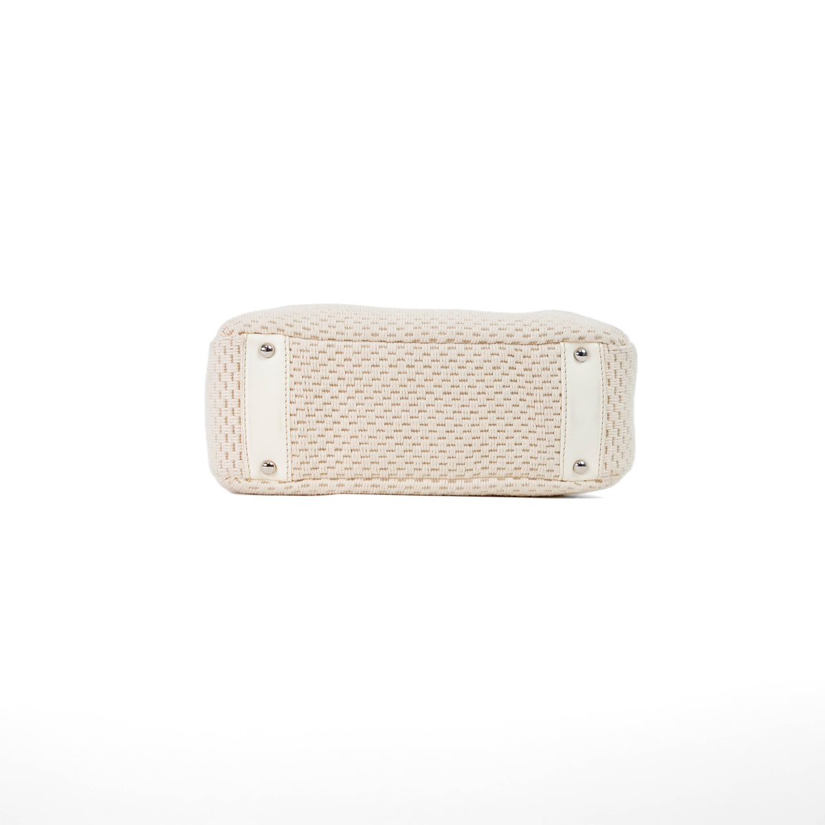 CHANEL lax crochet bowler bag