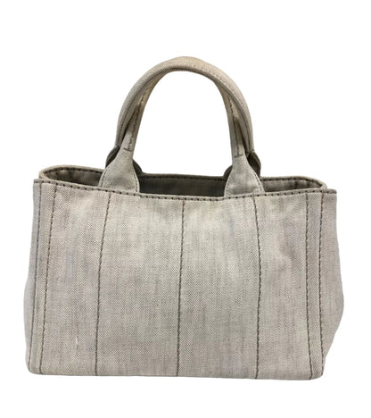 PRADA canvas canapa tote