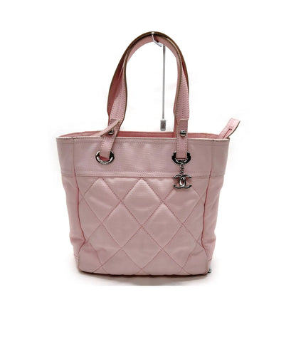 CHANEL Barbie pink charm tote