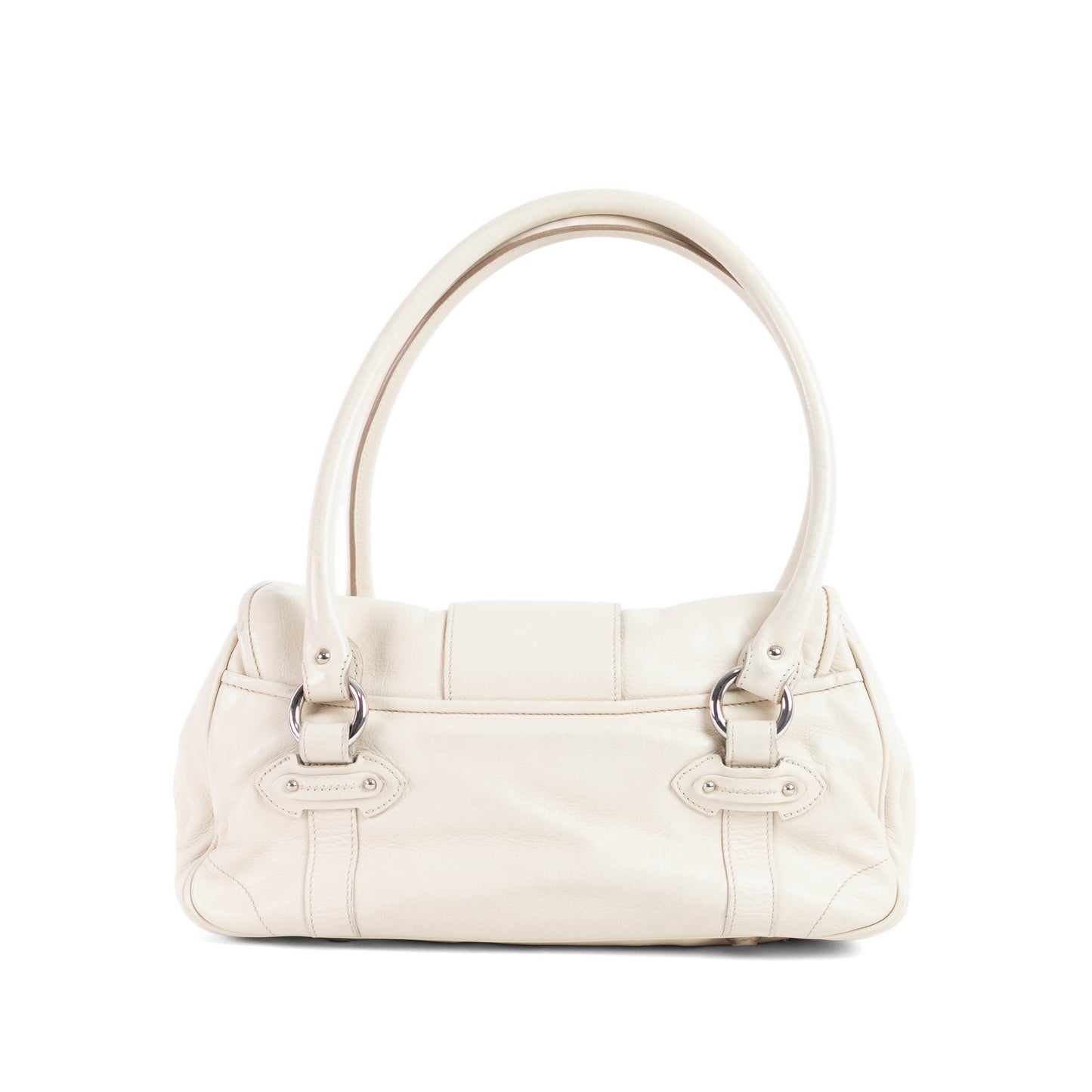 DIOR cream saint germaine leather flap bag