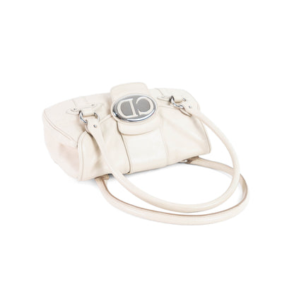 DIOR cream saint germaine leather flap bag