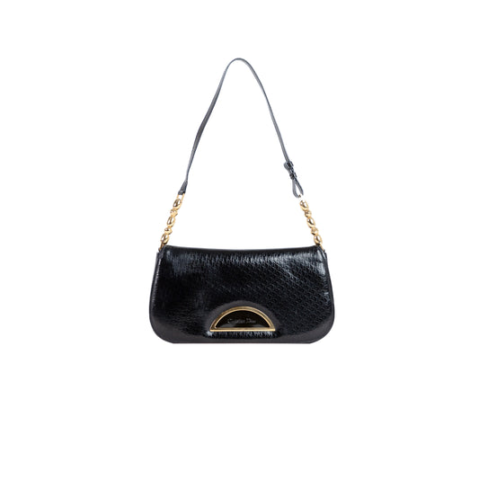DIOR black diorissimo malice bag