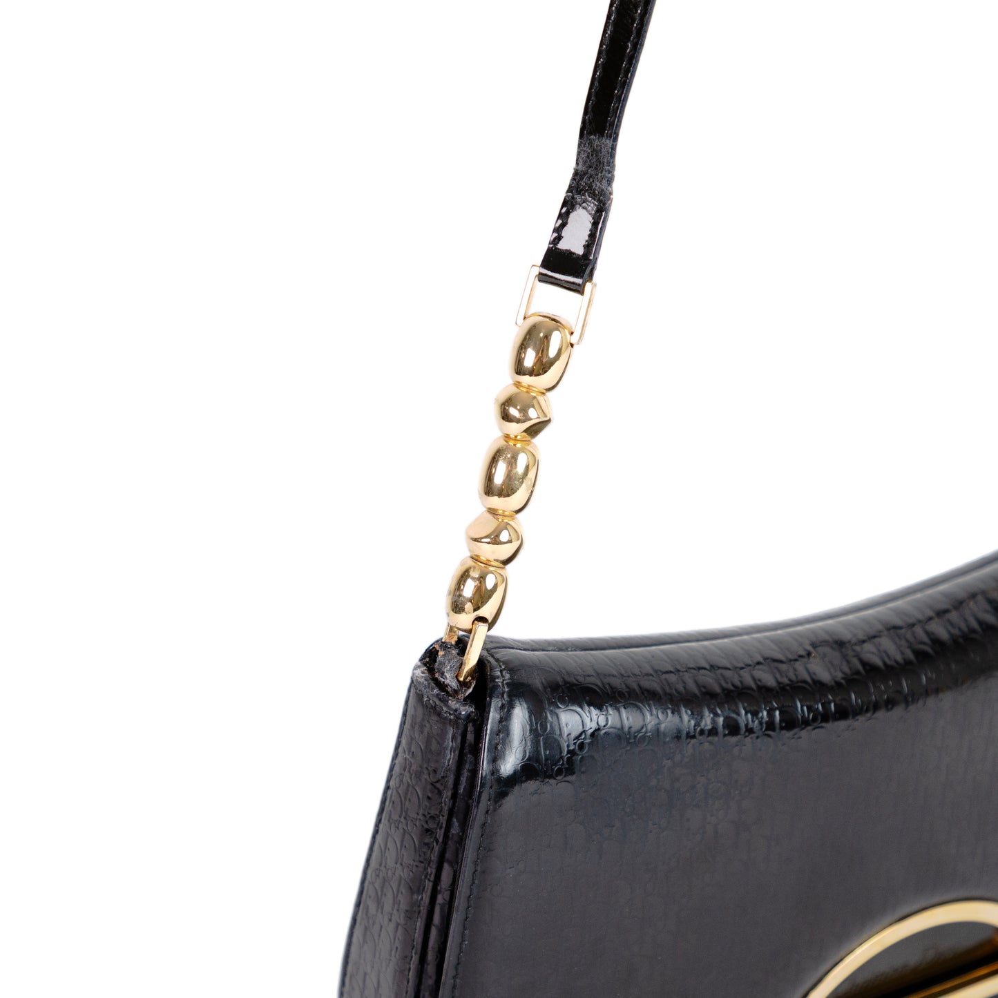 DIOR black diorissimo malice bag