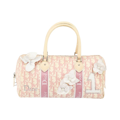 DIOR x John Galliano pink trotter Boston bag