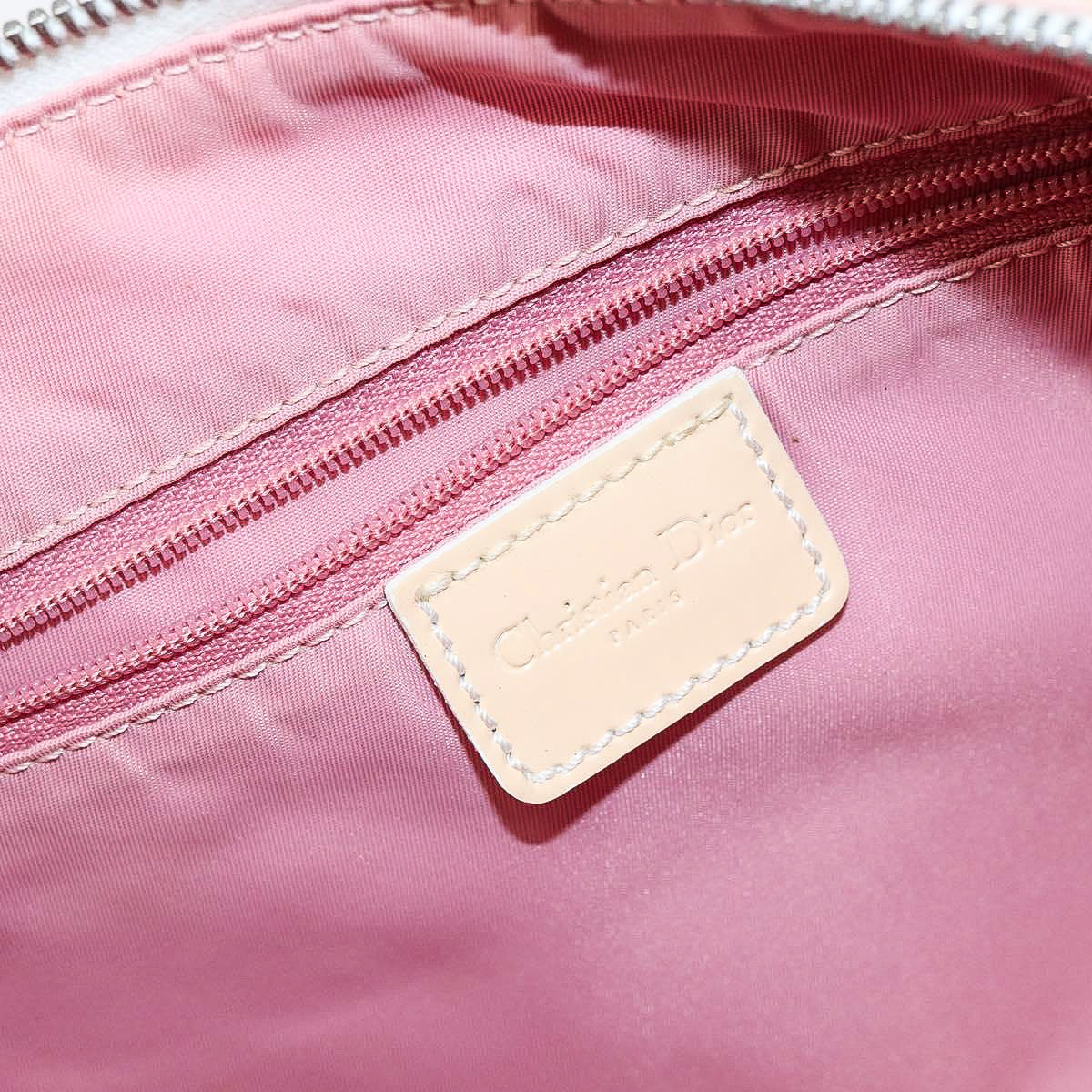 DIOR x John Galliano pink trotter Boston bag