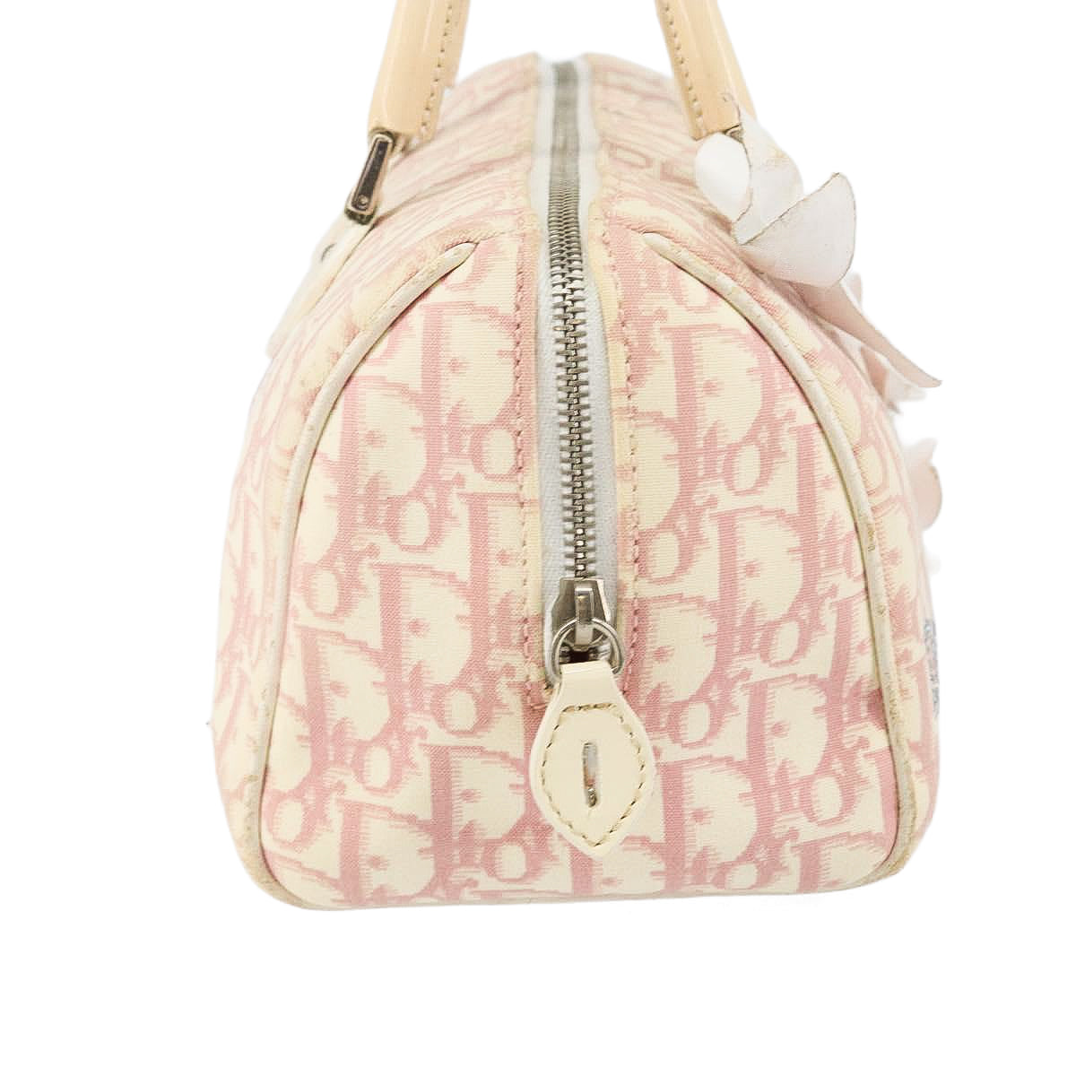 DIOR x John Galliano pink trotter Boston bag