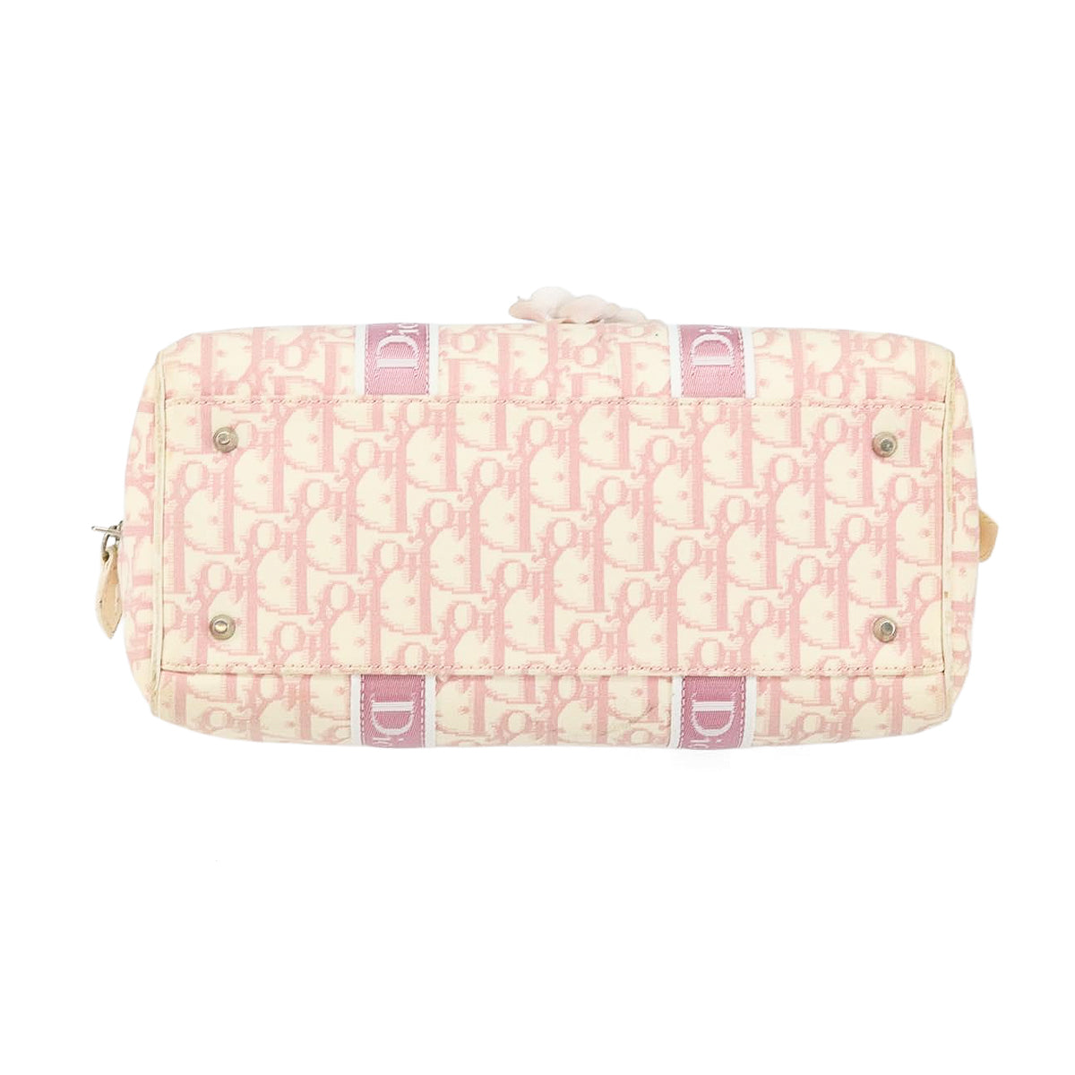 DIOR x John Galliano pink trotter Boston bag