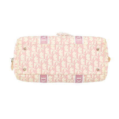 DIOR x John Galliano pink trotter Boston bag