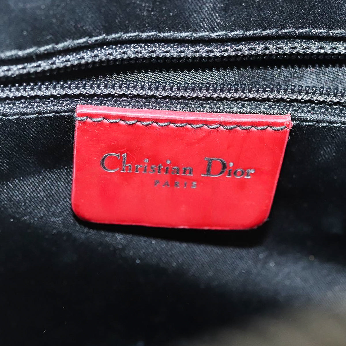 DIOR montaigne cadillac leather handbag