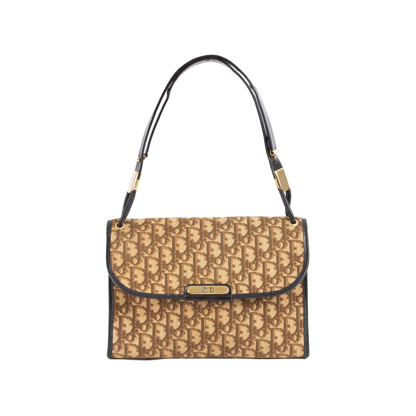 DIOR brown monogram trotter handbag