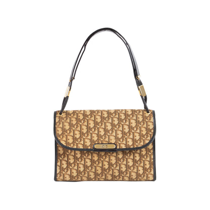 DIOR brown monogram trotter handbag