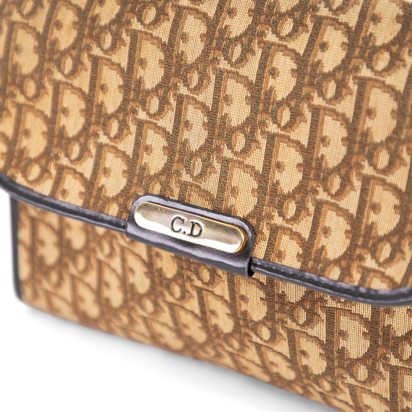DIOR brown monogram trotter handbag
