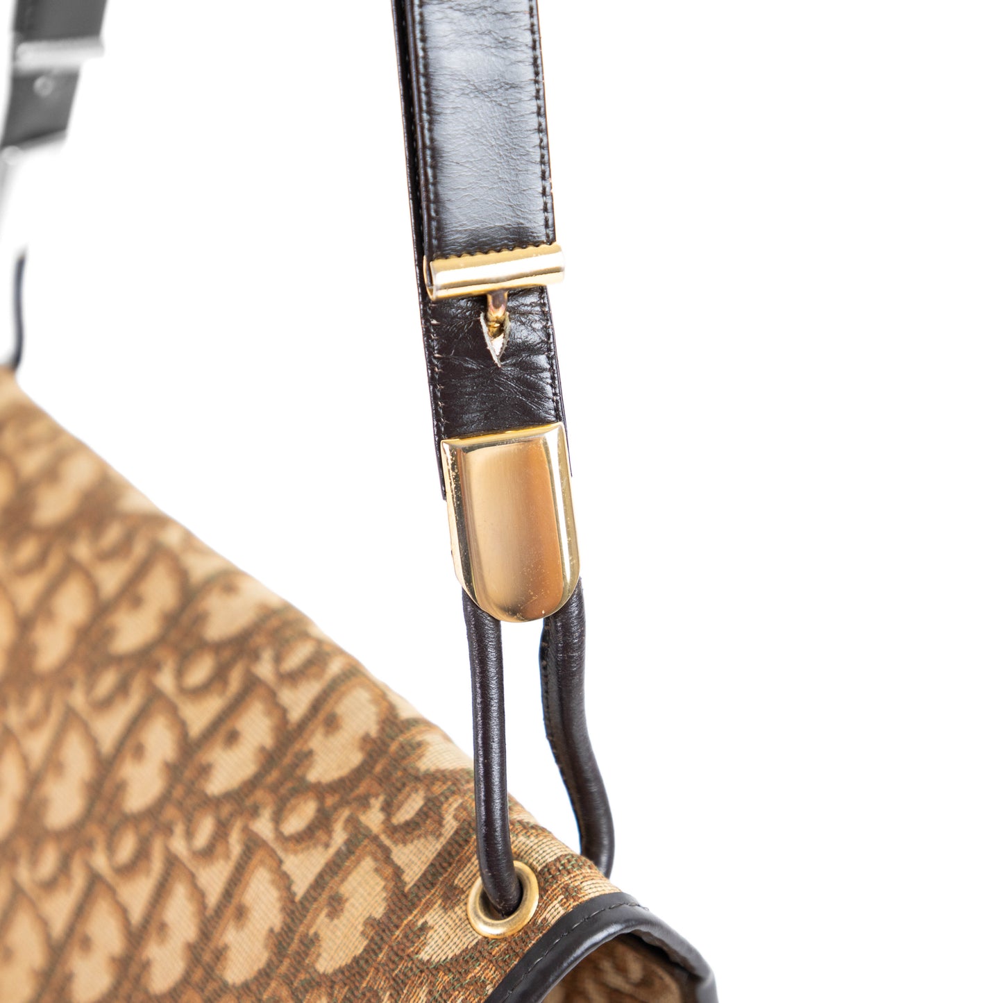 DIOR brown monogram trotter handbag