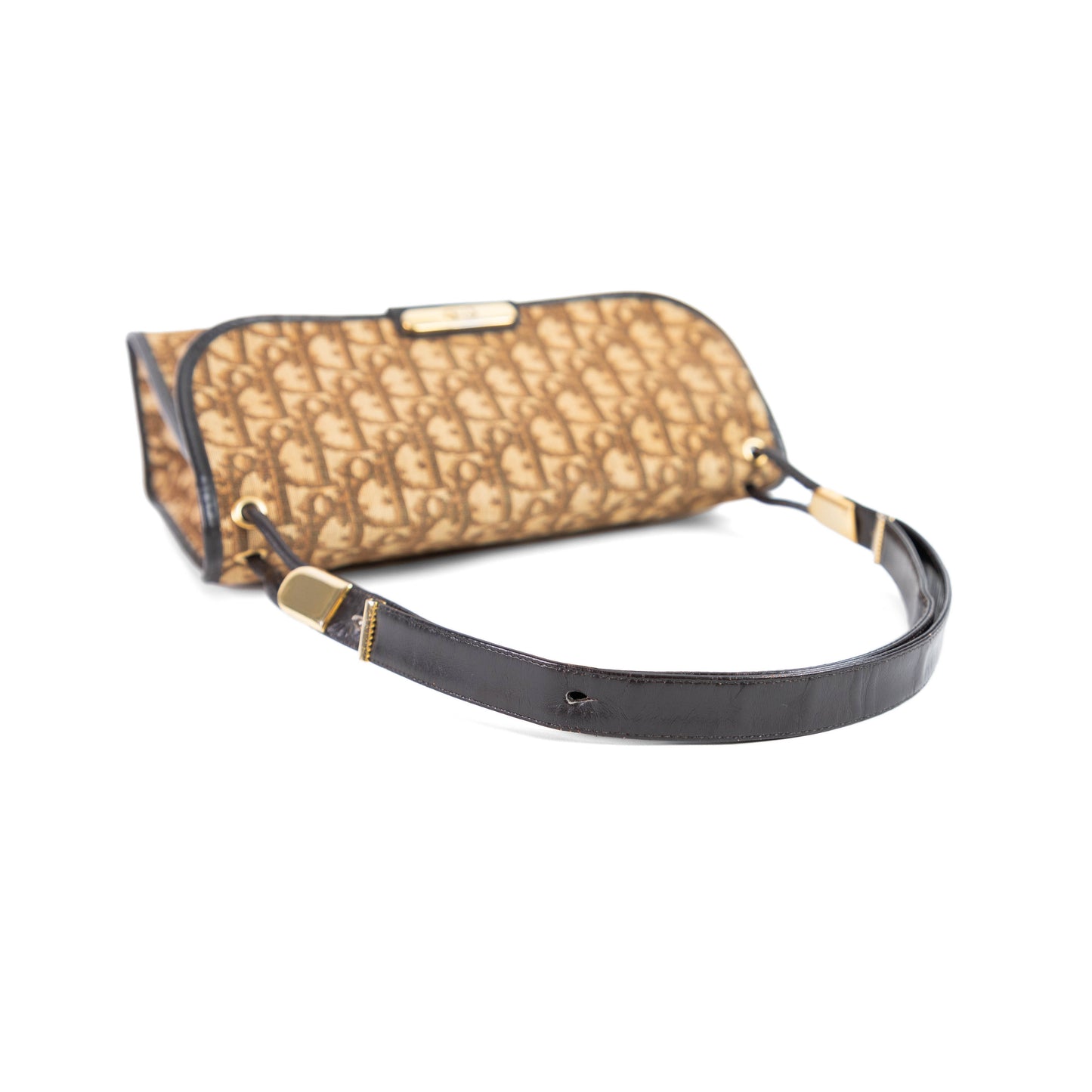 DIOR brown monogram trotter handbag
