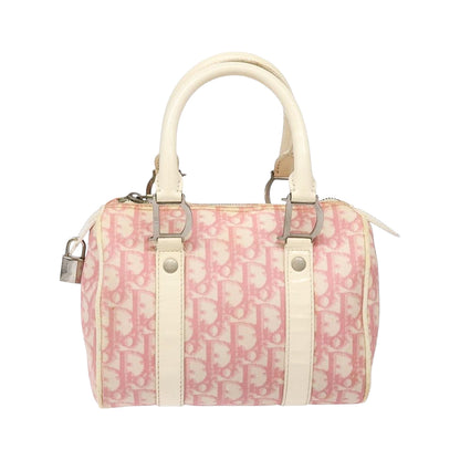 DIOR x John Galliano pink trotter Boston bag
