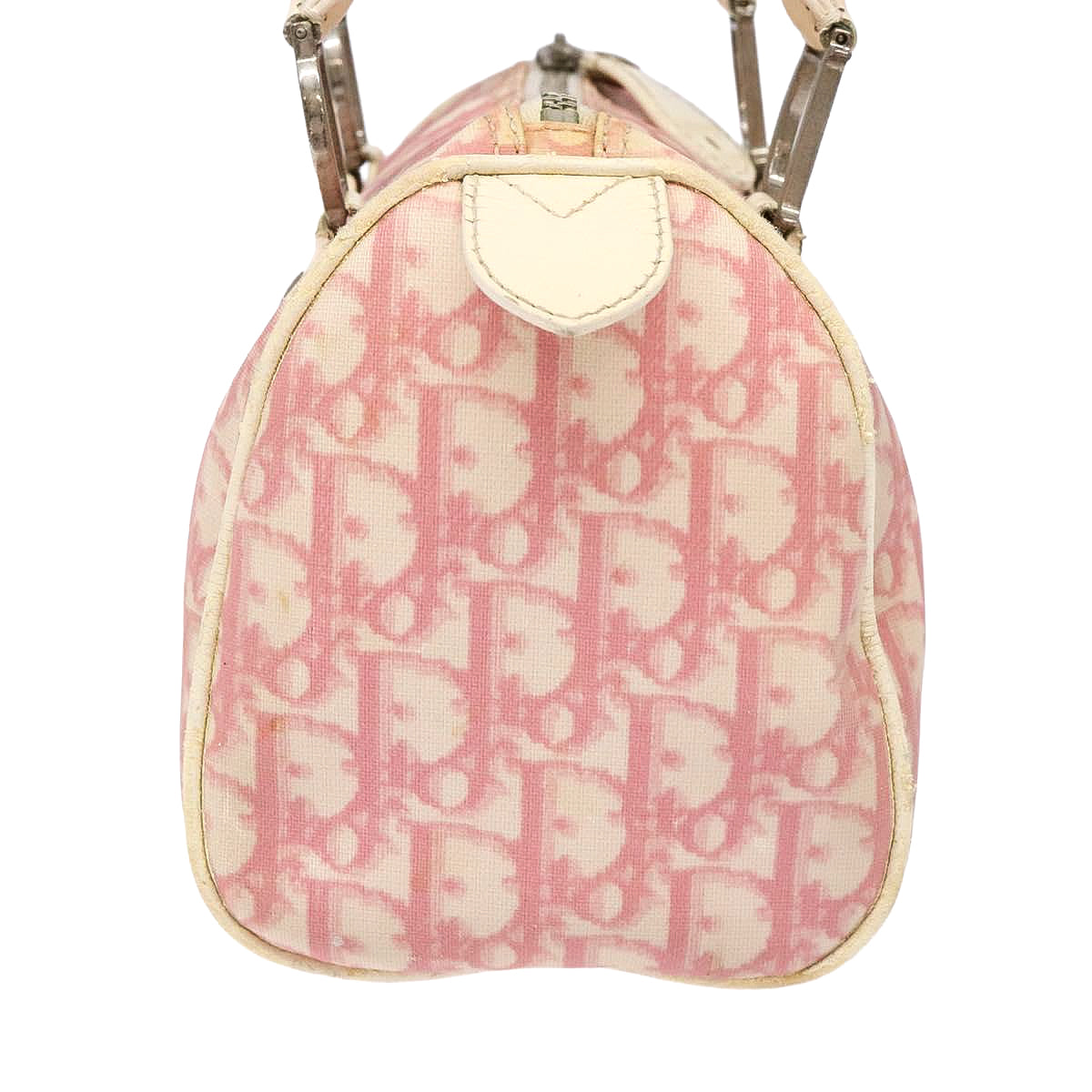 DIOR x John Galliano pink trotter Boston bag