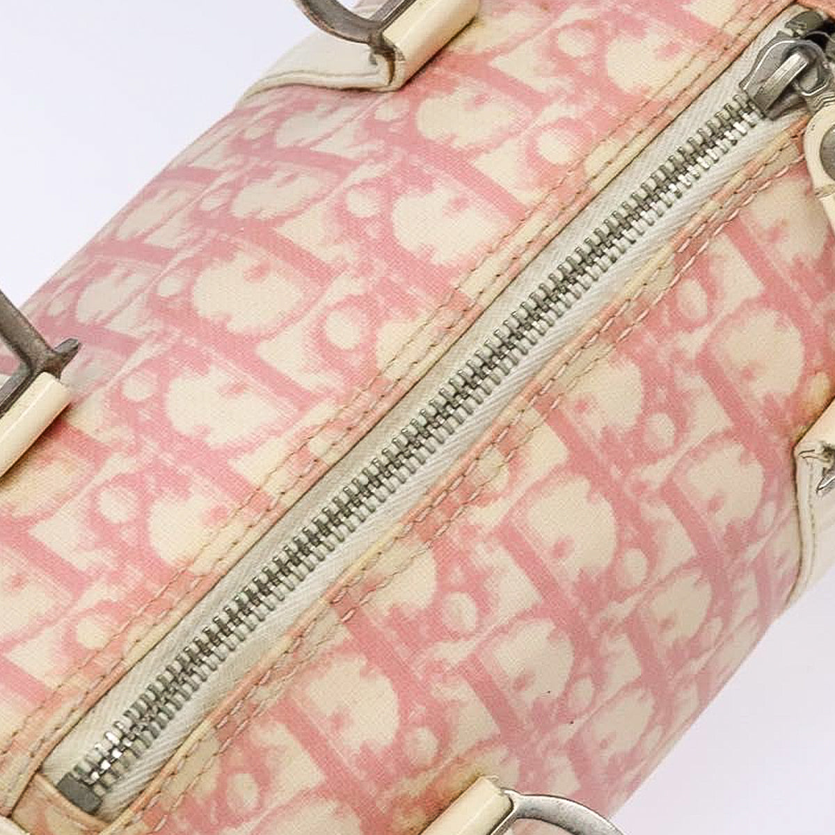 DIOR x John Galliano pink trotter Boston bag