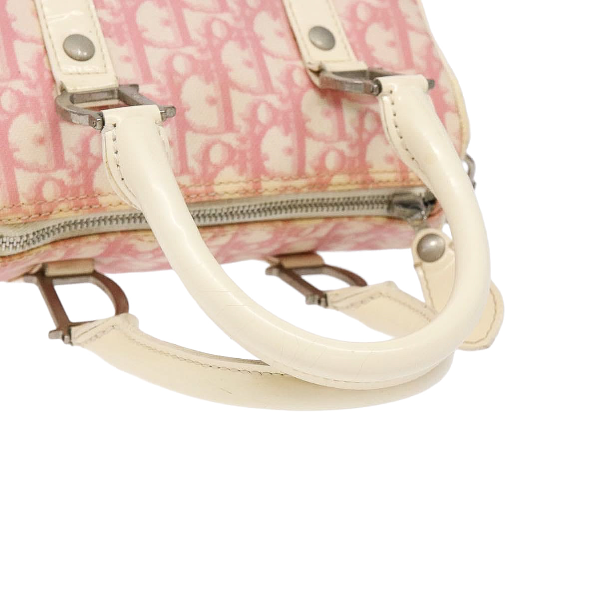 DIOR x John Galliano pink trotter Boston bag