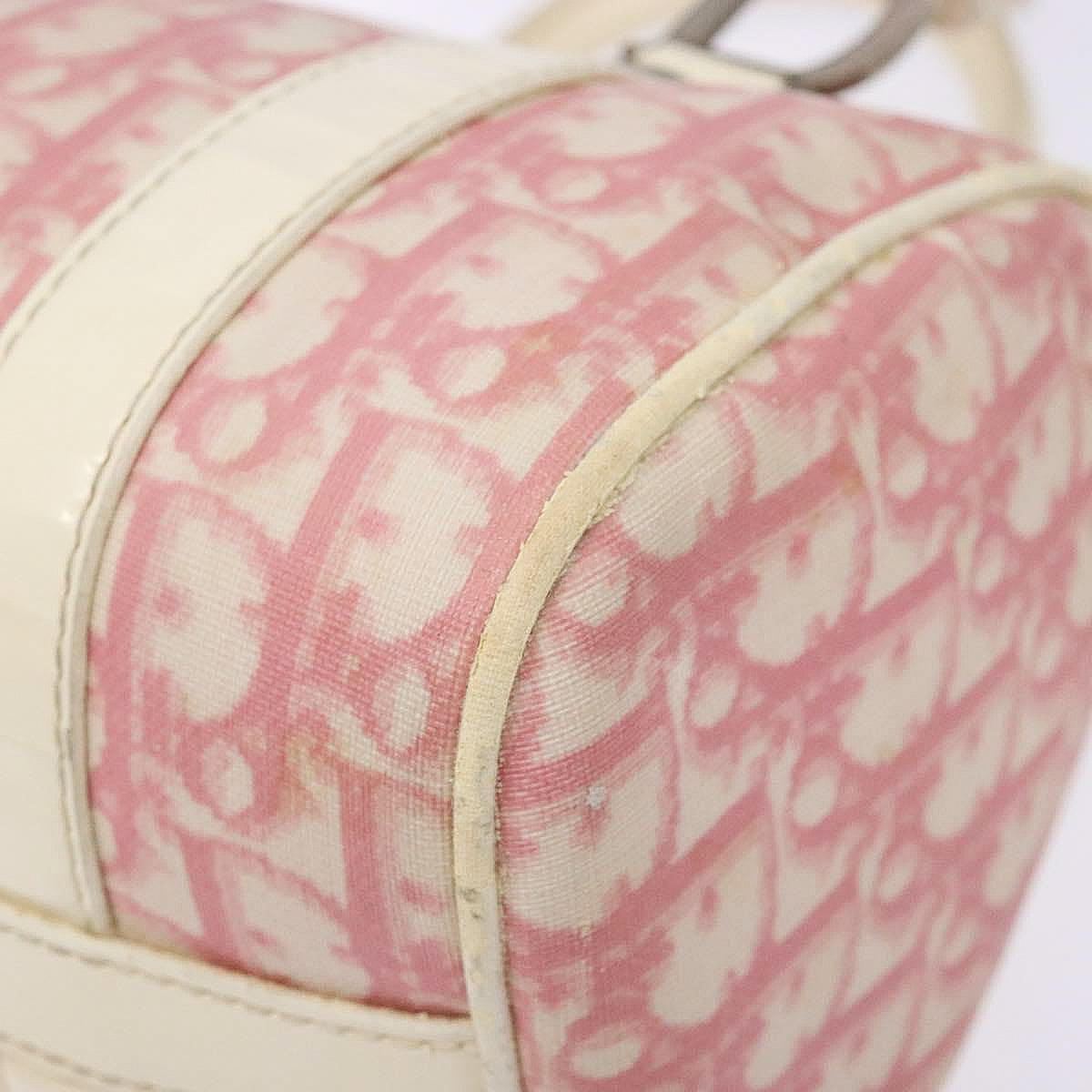 DIOR x John Galliano pink trotter Boston bag