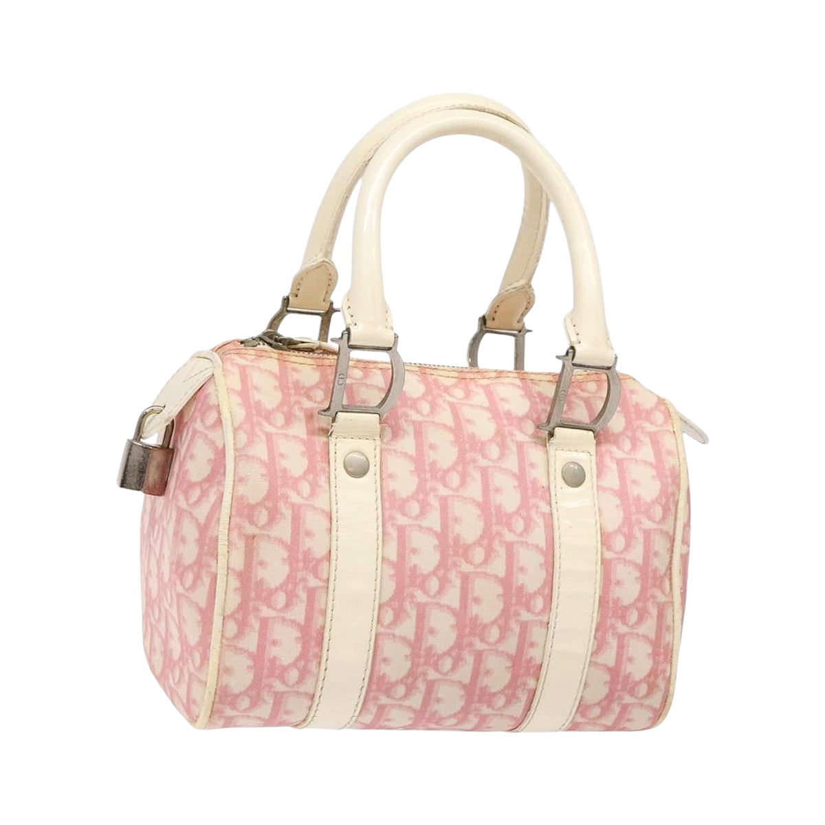 DIOR x John Galliano pink trotter Boston bag