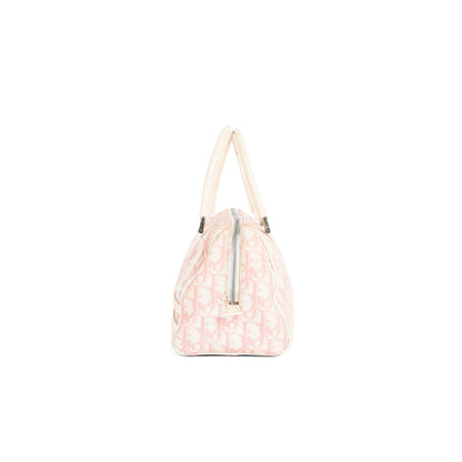 DIOR x John Galliano pink trotter Boston bag