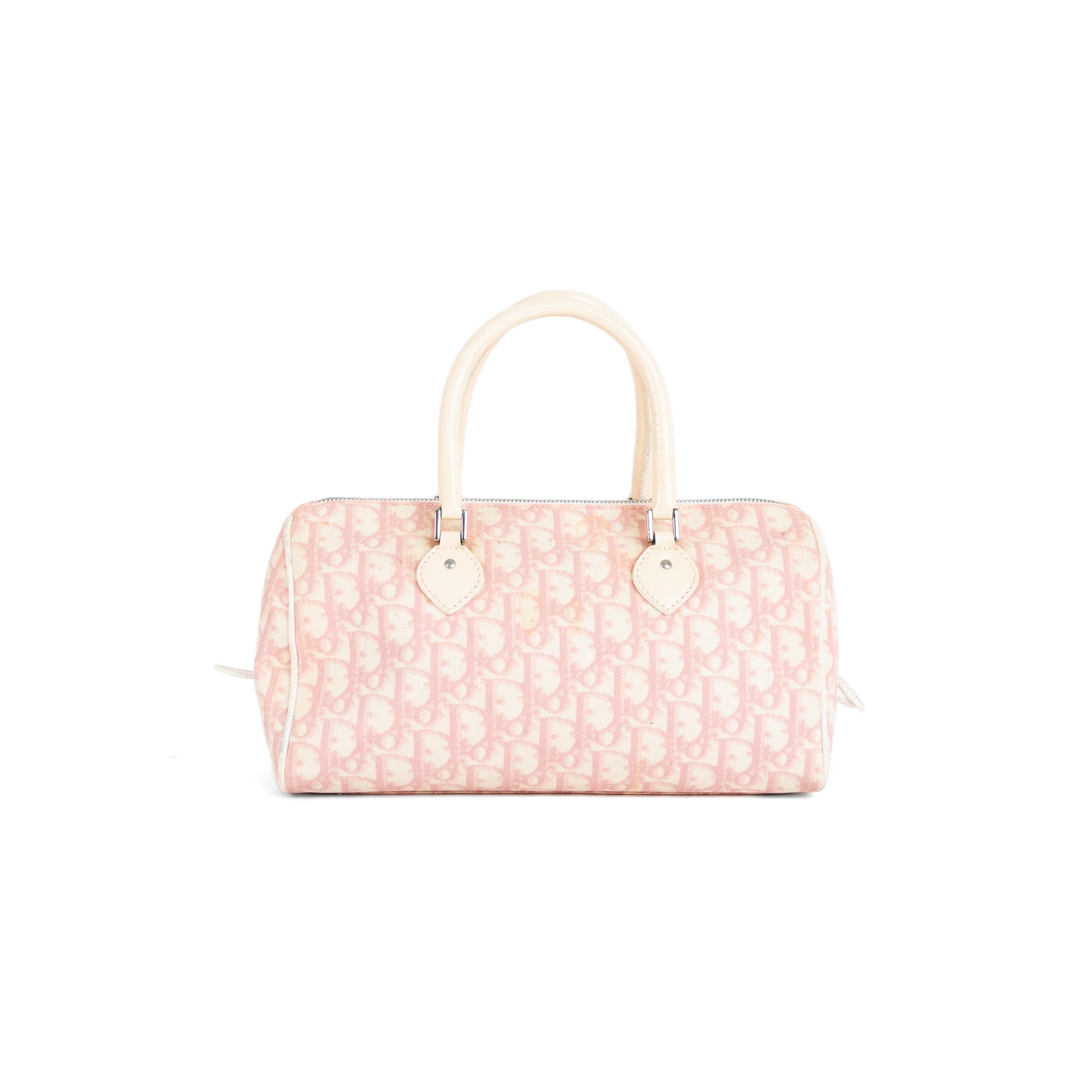 DIOR x John Galliano pink trotter Boston bag