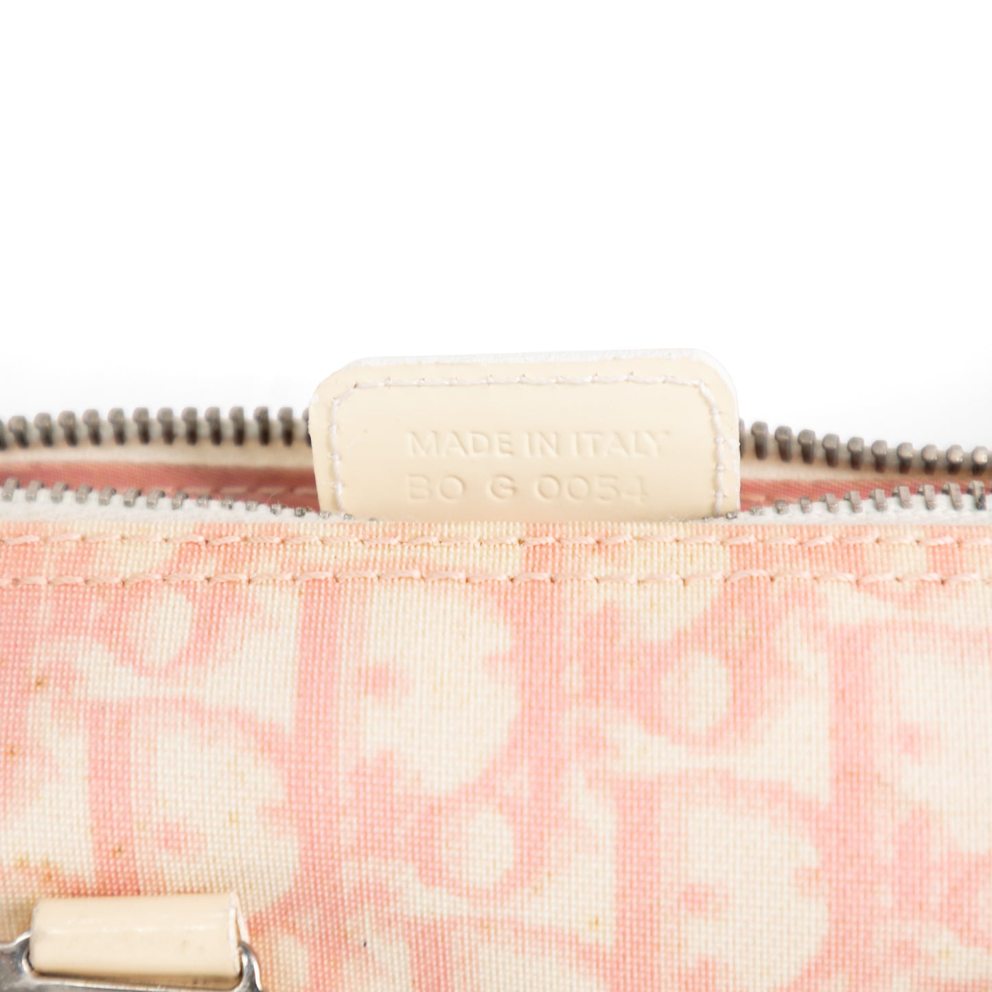 DIOR x John Galliano pink trotter Boston bag