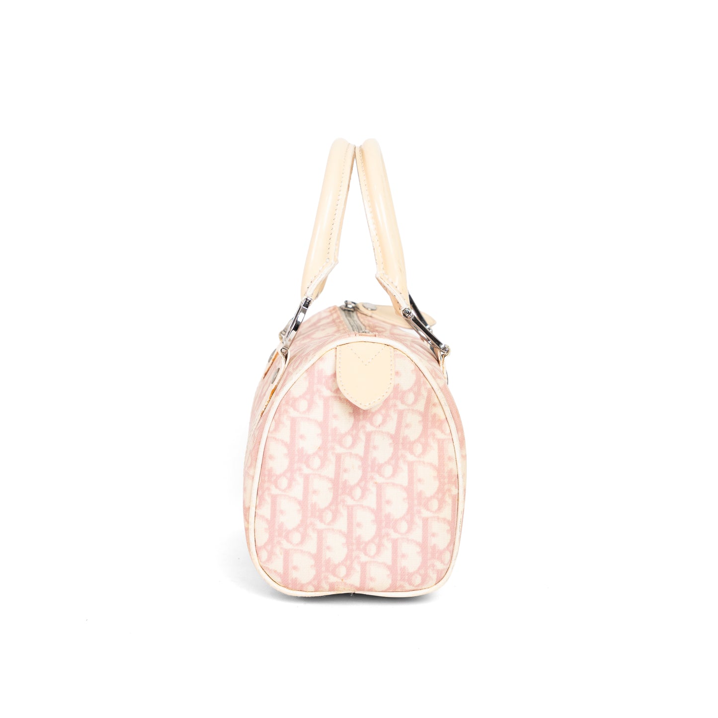 DIOR x John Galliano pink trotter Boston bag