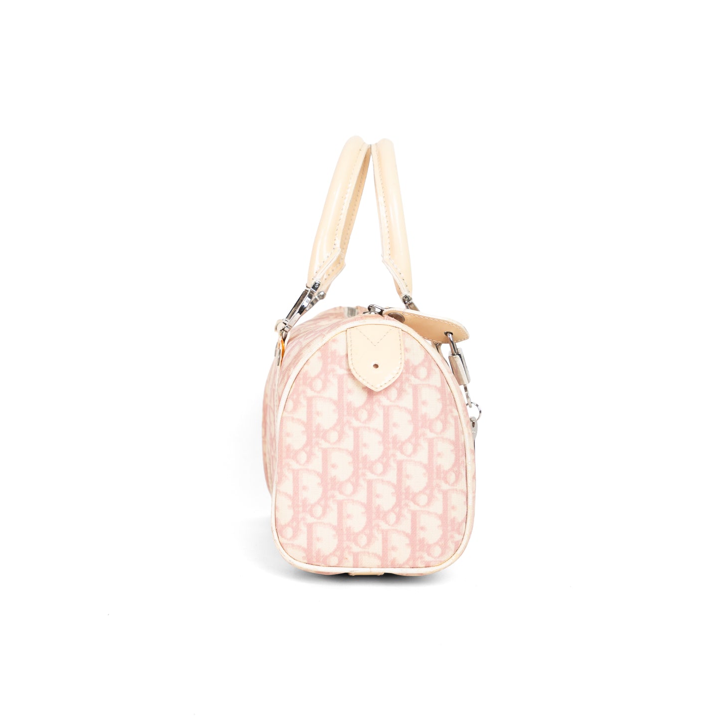 DIOR x John Galliano pink trotter Boston bag