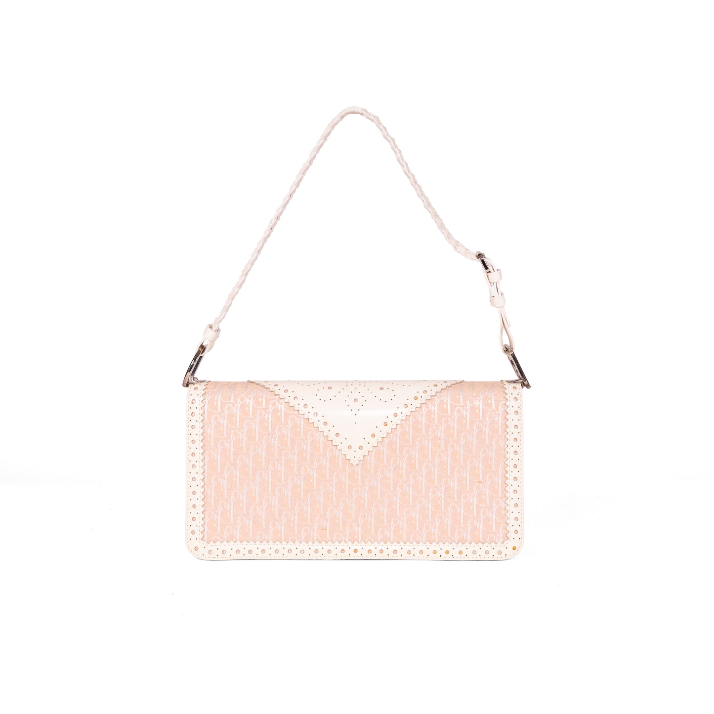 DIOR pink monogram d’trick hand bag